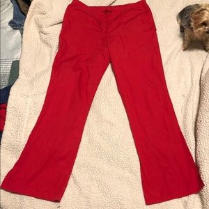 Red Cherokee Workwear Scrub Pants